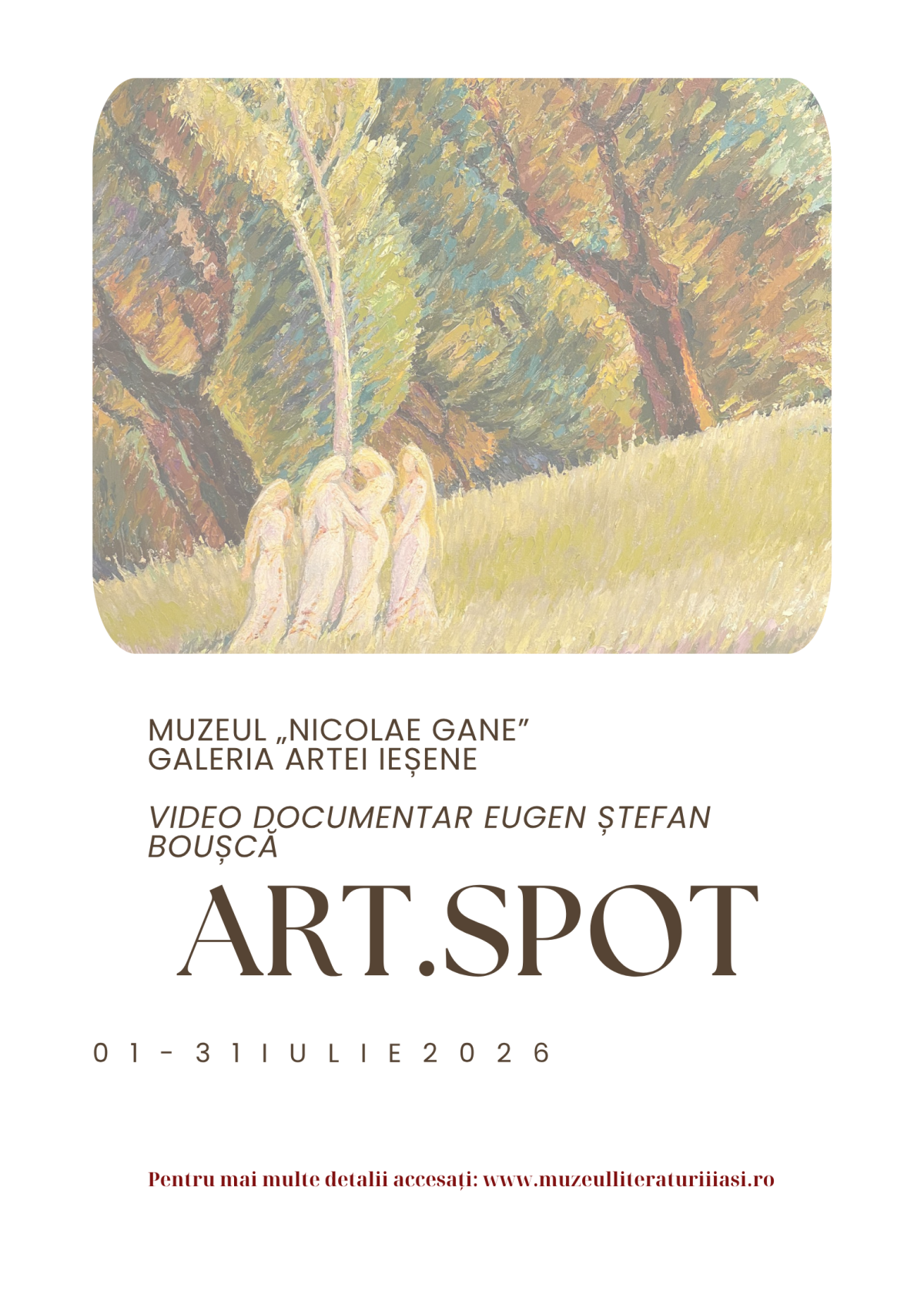 „Art.Spot”, video-documentar Eugen Ștefan Boușcă, la Muzeul „Nicolae Gane”