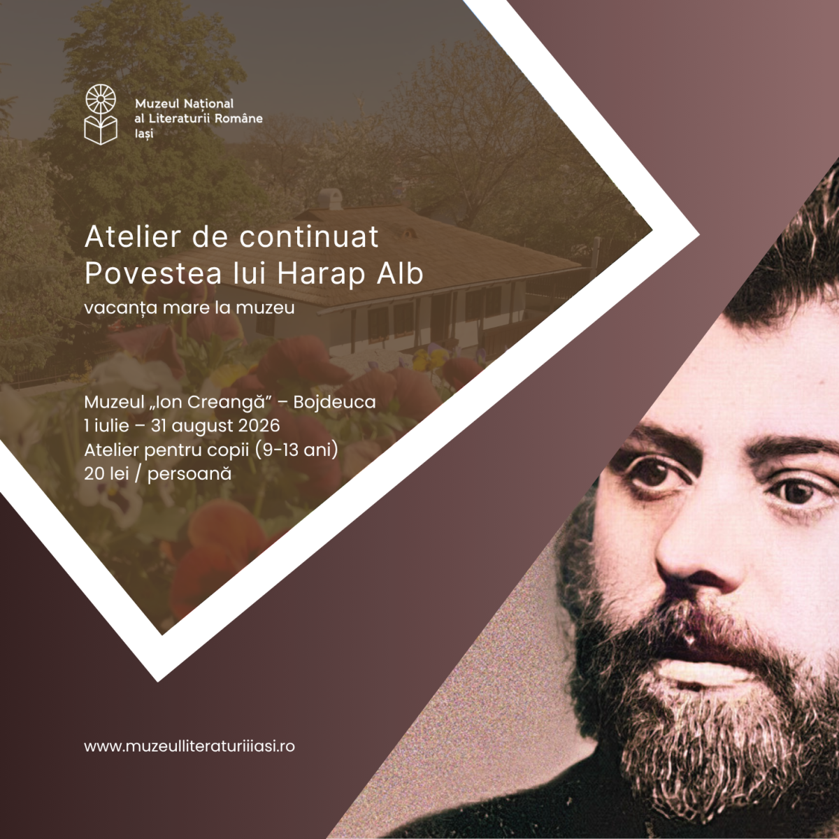 Vacanța mare la muzeu: Atelier de continuat Povestea lui Harap-Alb