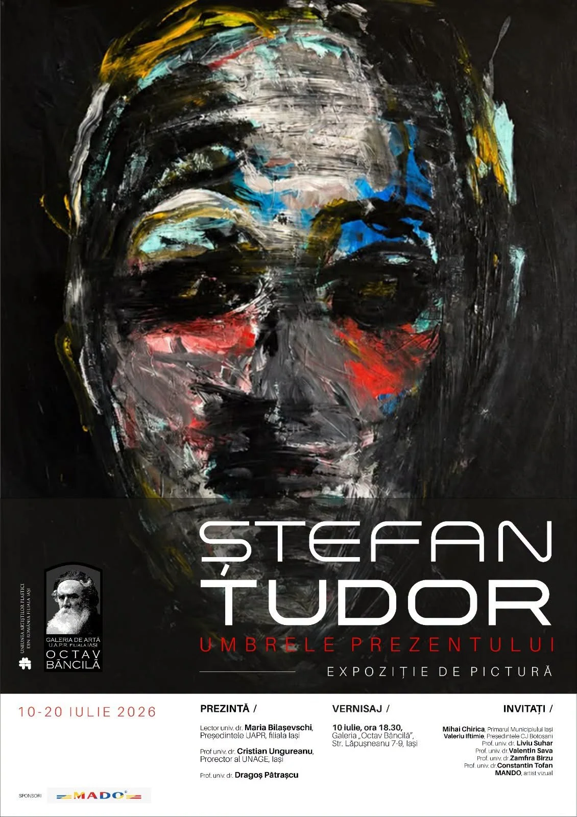 „Umbrele prezentului”, expoziție de pictură semnată de Ștefan Tudor