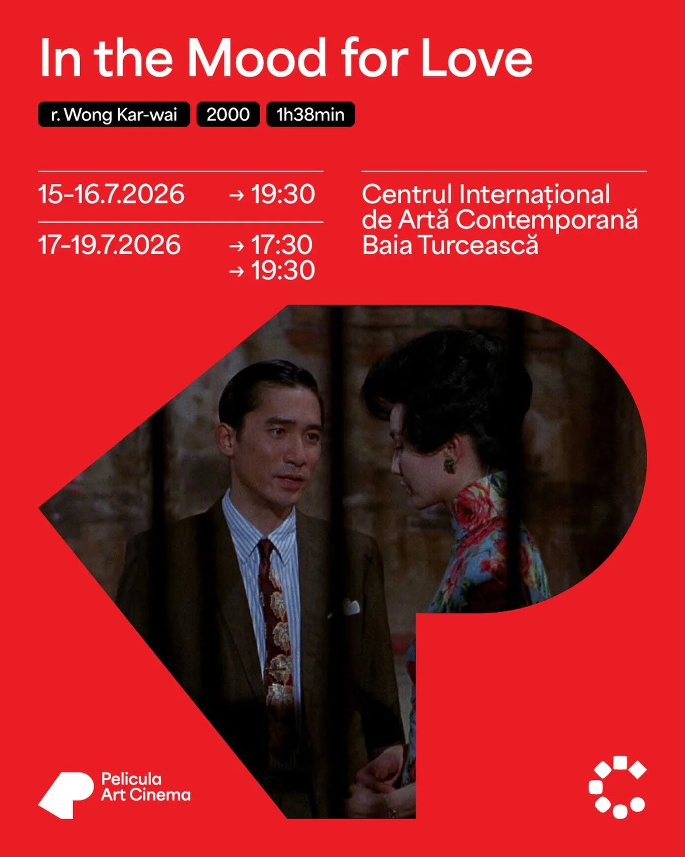 „In the Mood for Love” la Pelicula Art Cinema în săptămâna 15-19 iulie