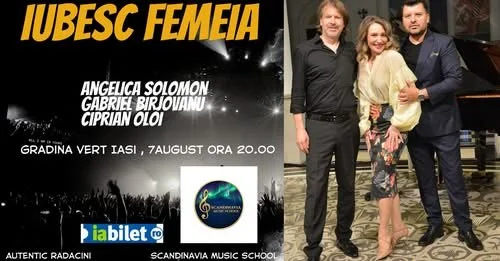 Concert „Iubesc femeia” la Grădina Vert, în 7 august