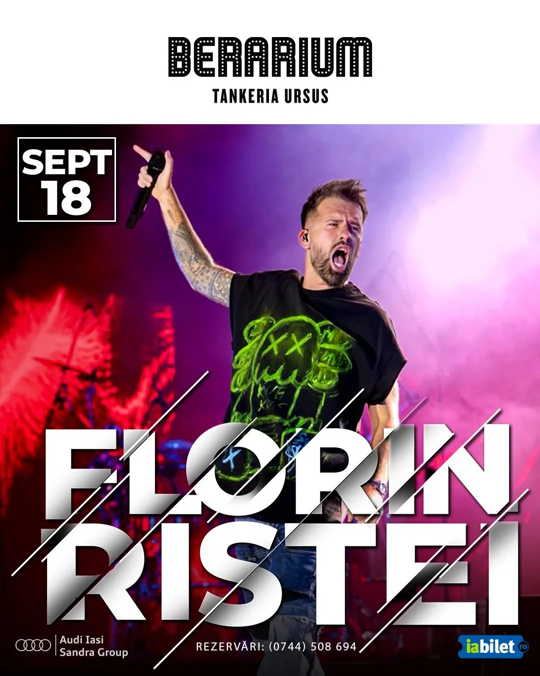 Florin Ristei în concert la Berarium Tankeria Ursus