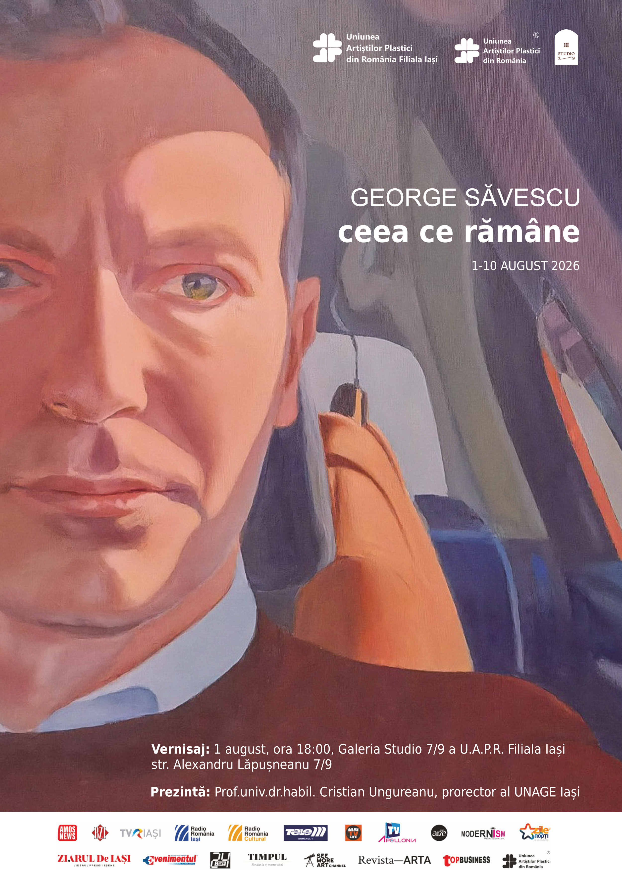 „Ceea ce rămâne”, expoziție de pictură semnată de George Săvescu