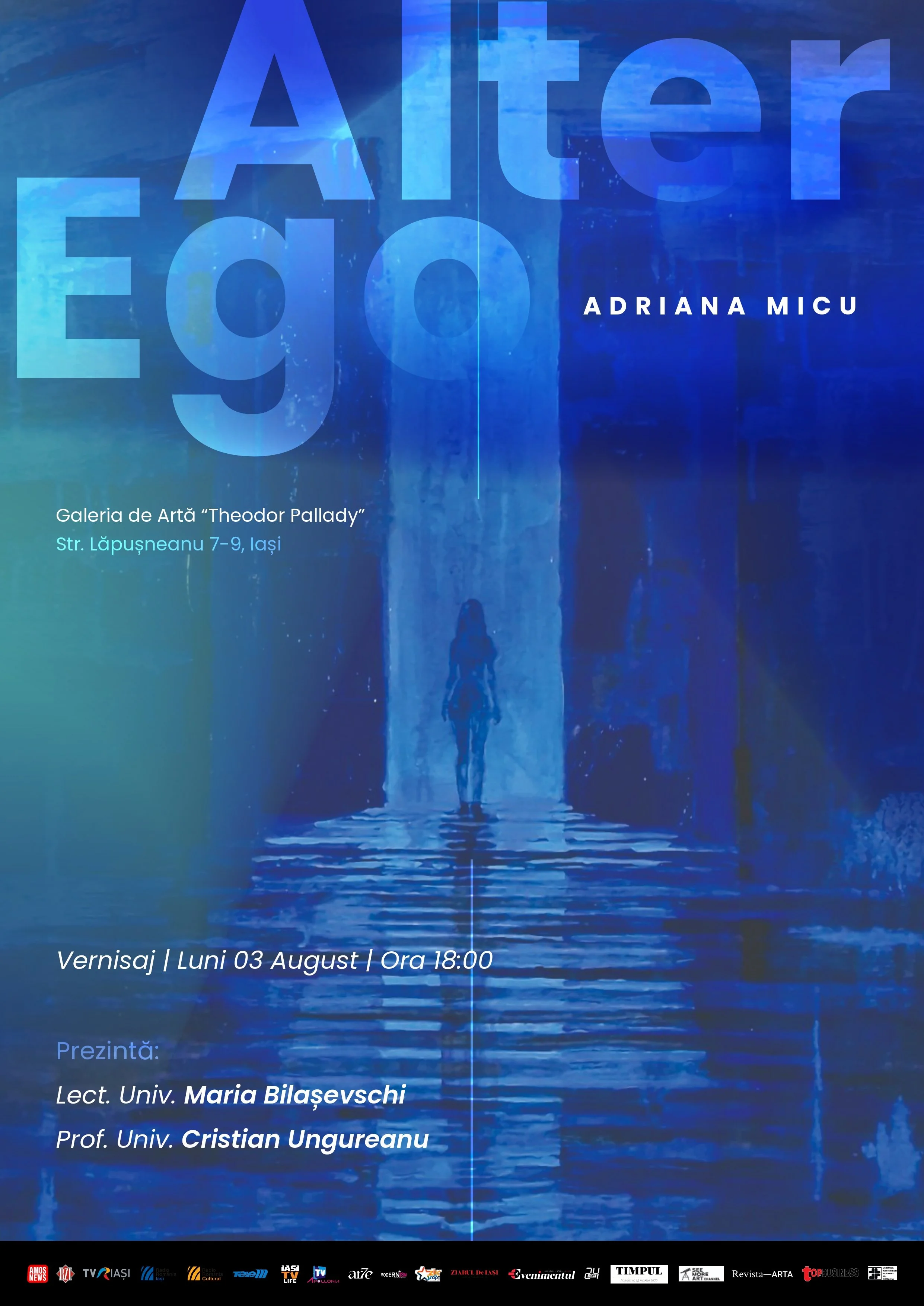 „Alter Ego”, o expoziție de Adriana Micu la Galeria de Artă „Th. Pallady”