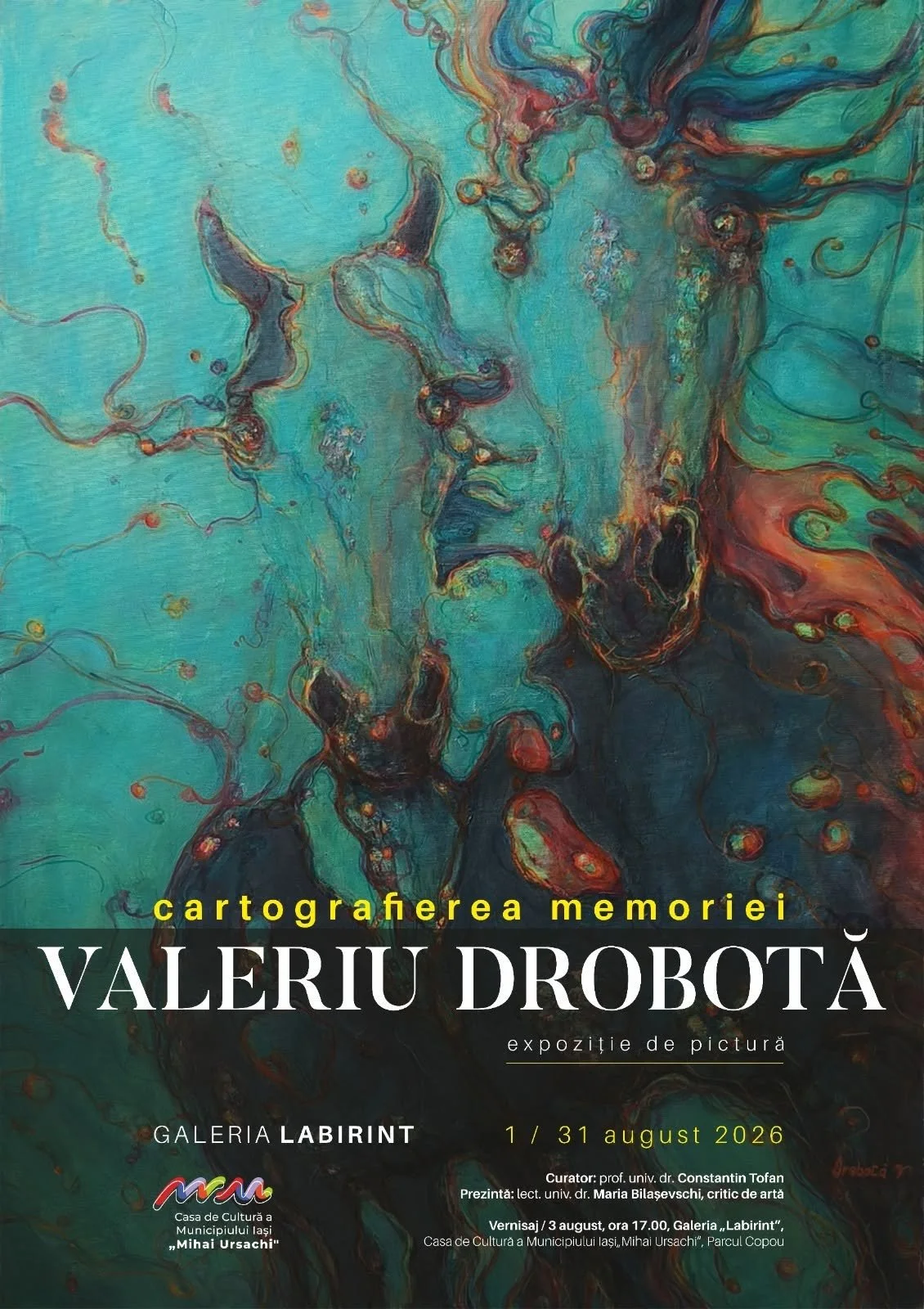 „Cartografierea memoriei”, o expoziție de pictură semnată de Valeriu Drobotă