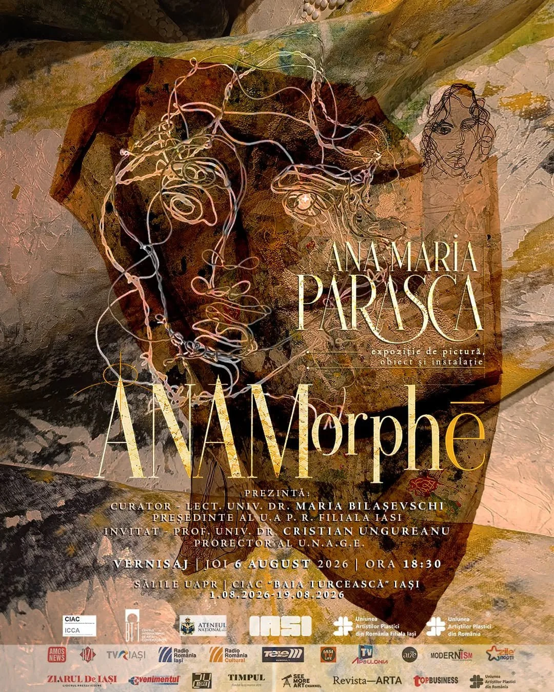 „ANAMorphe”, expoziție semnată de Anamaria Parasca la Baia Turcească