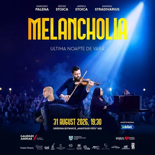 Concert: Melancholia. Ultima noapte de vară, în 31 august - Grădina Botanică