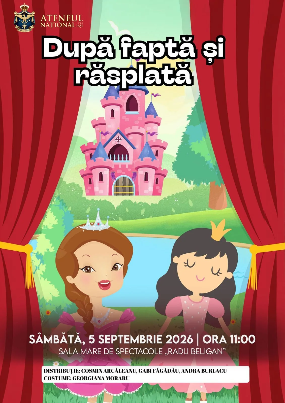 „După faptă și răsplată”, un spectacol susținut de Marionnette Show
