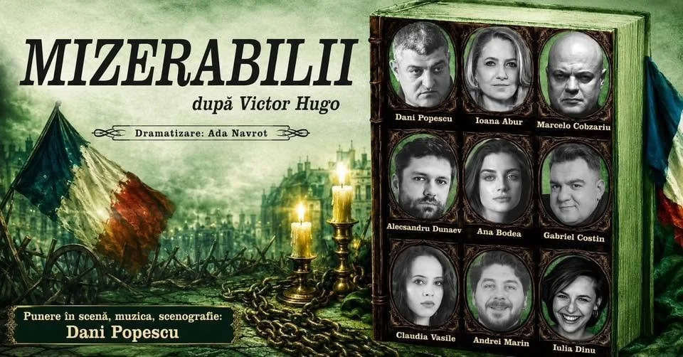 „Mizerabilii”, la CCS Iași în 19 octombrie