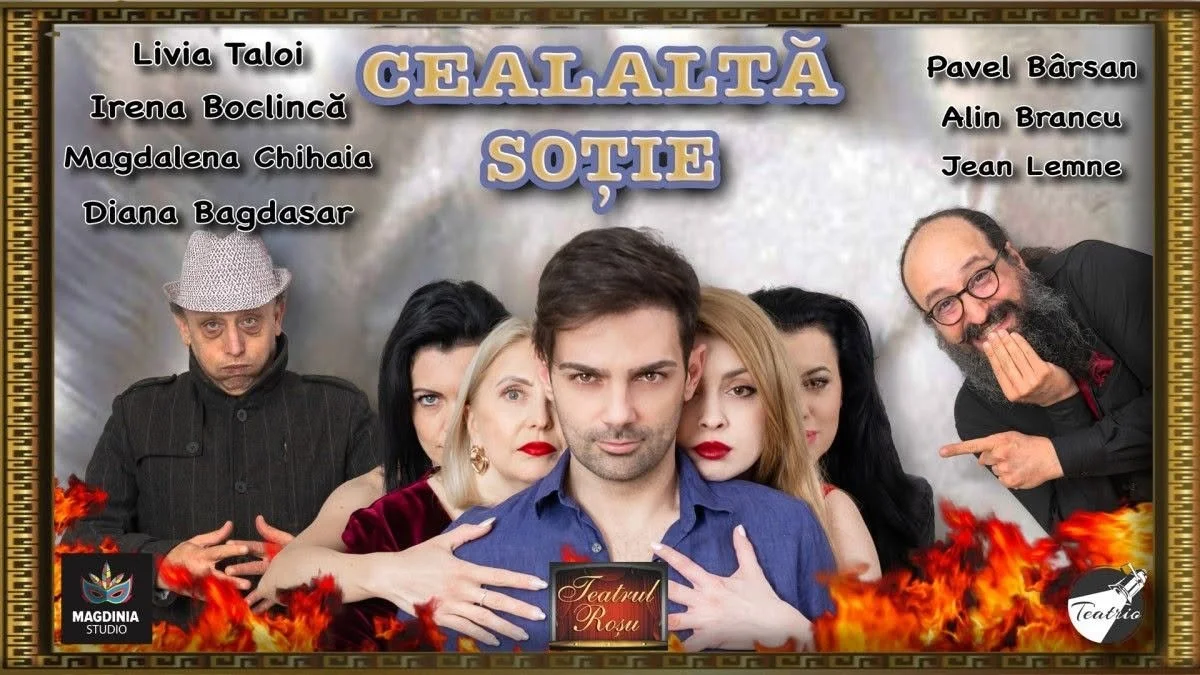 „Cealaltă soție”, o comedie de la Teatrul Roșu la Ateneul Național Iași