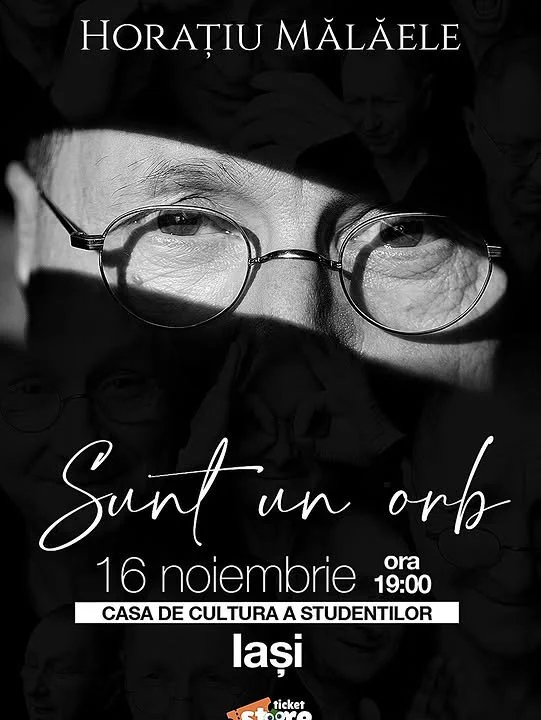 „Sunt un orb”, de și cu Horațiu Mălăele, la CCS, în 16 noiembrie