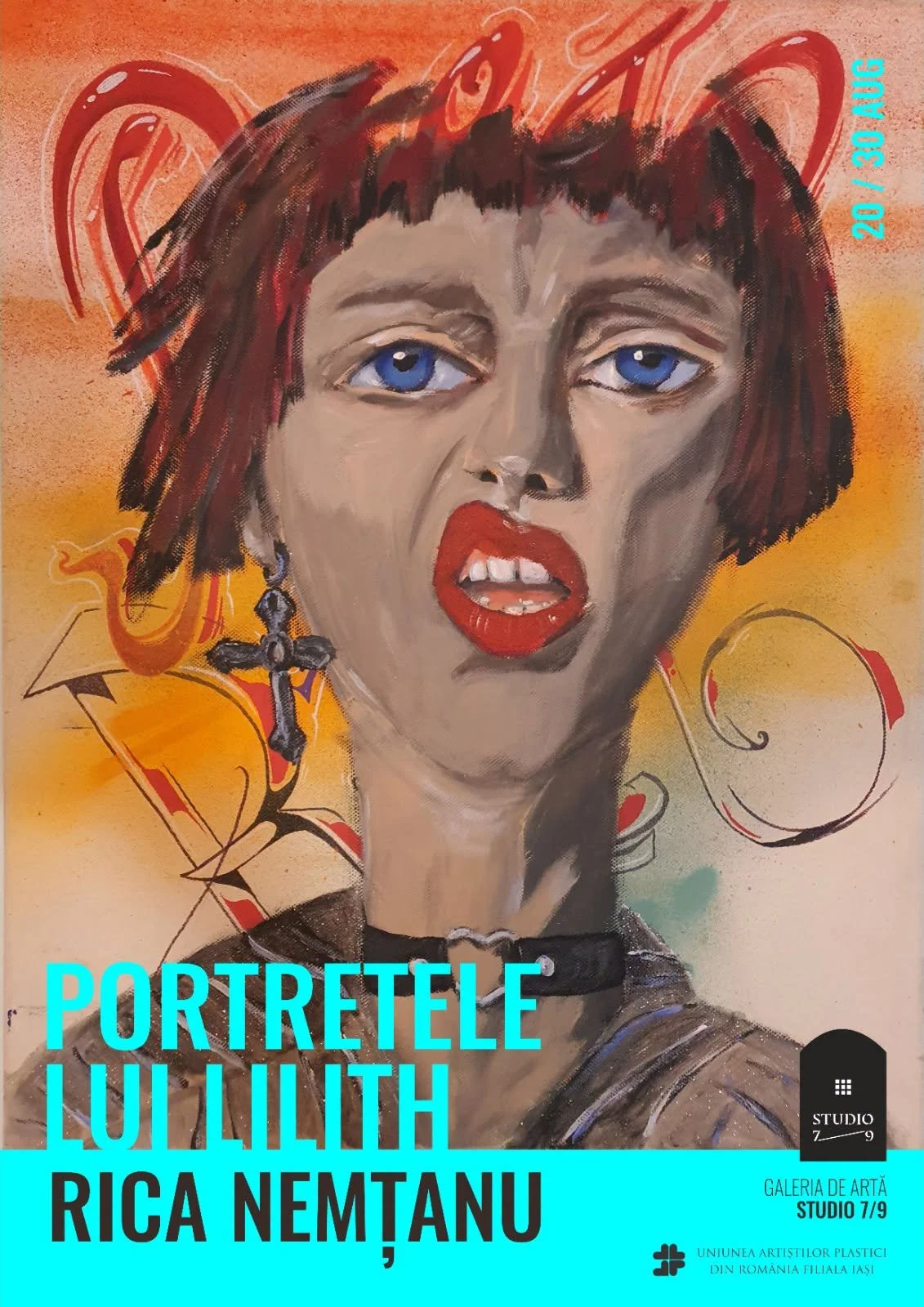 „Portretele lui Lilith”, o expoziție de Rica Nemțanu, 20-30 august