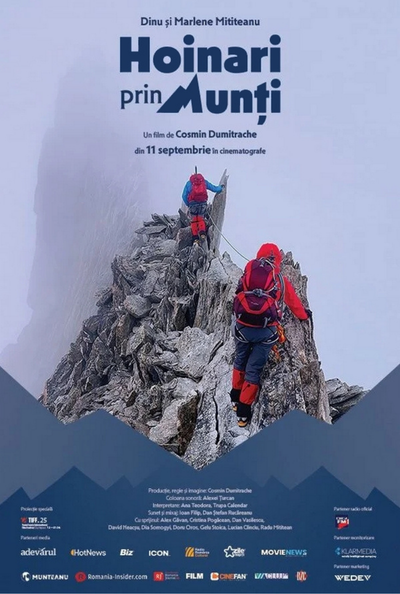 Premiera documentarului „Hoinari prin munți”, în 13 septembrie, la Cinema Victoria