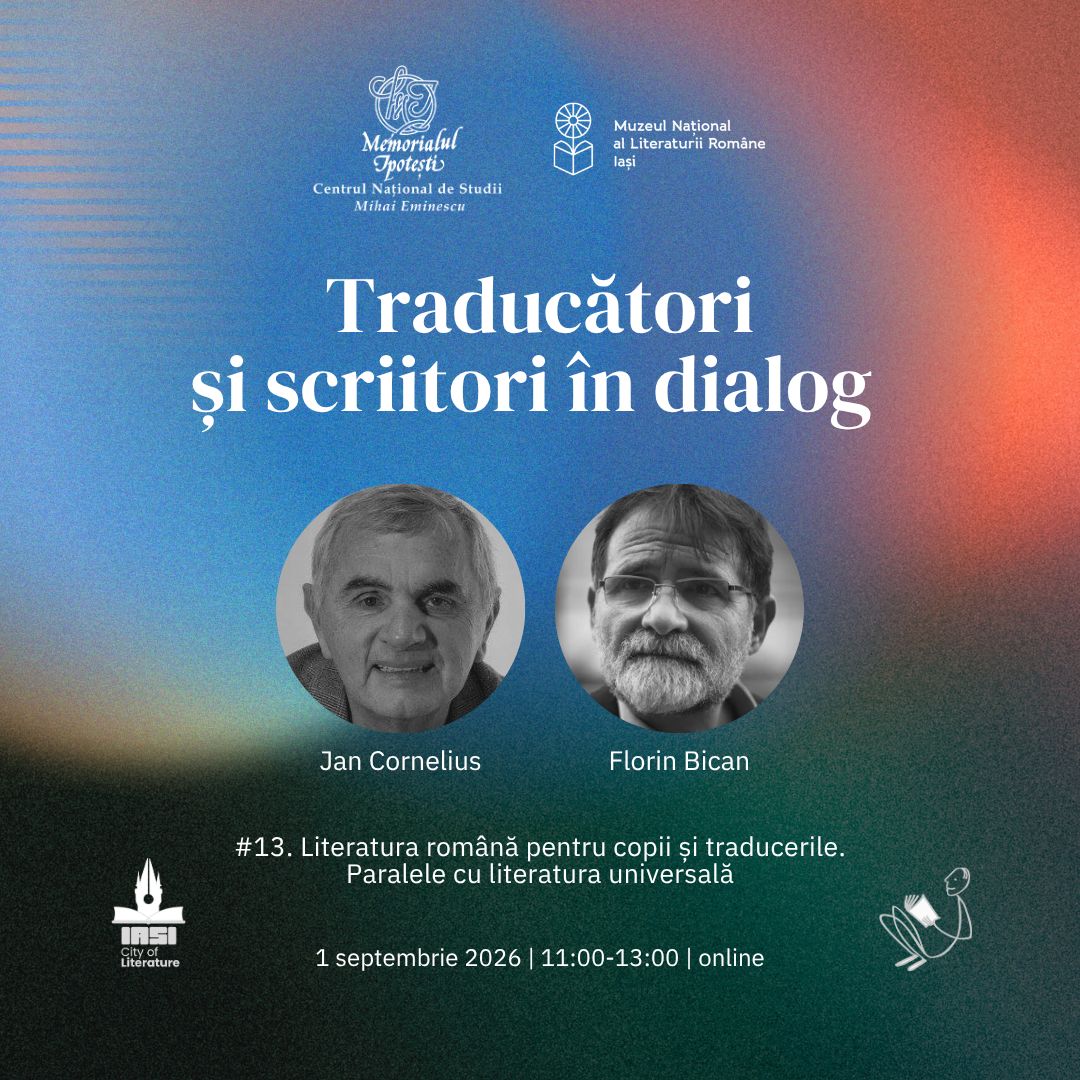 Traducători și scriitori în dialog: Jan Cornelius și Florin Bican