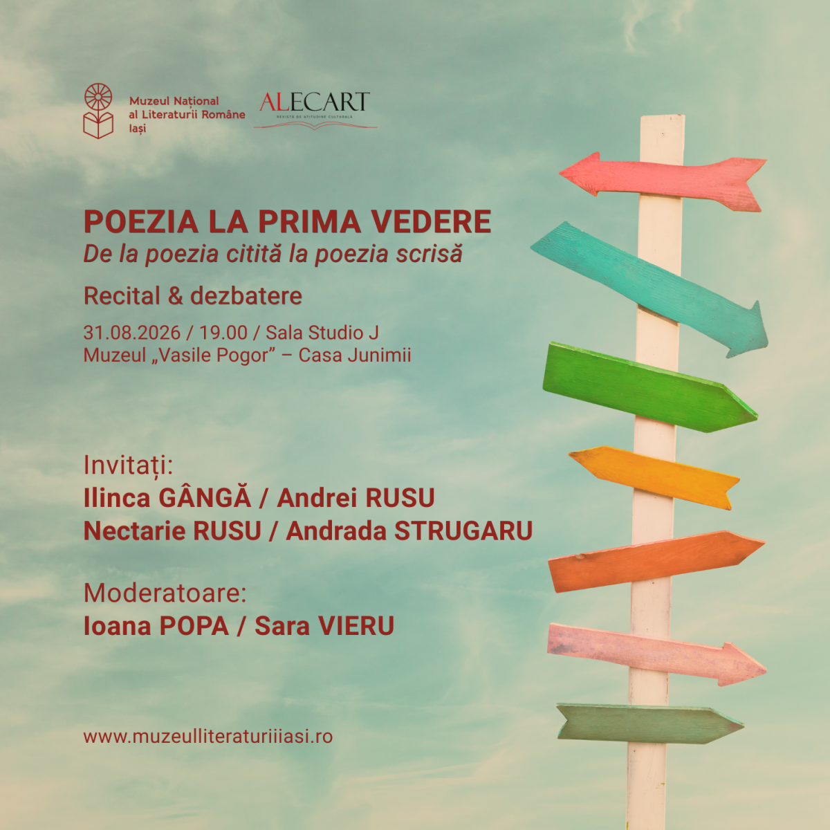 „Poezia la prima vedere” de Ziua limbii române
