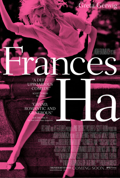 „Frances Ha” rulează la Baia Turcească, în 12 septembrie