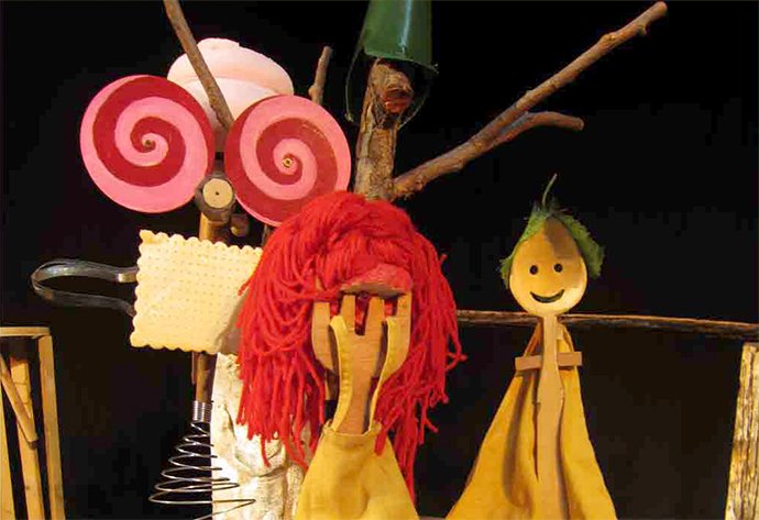 „Hansel și Gretel”, în sala mică a Teatrului Luceafărul, 13 septembrie 