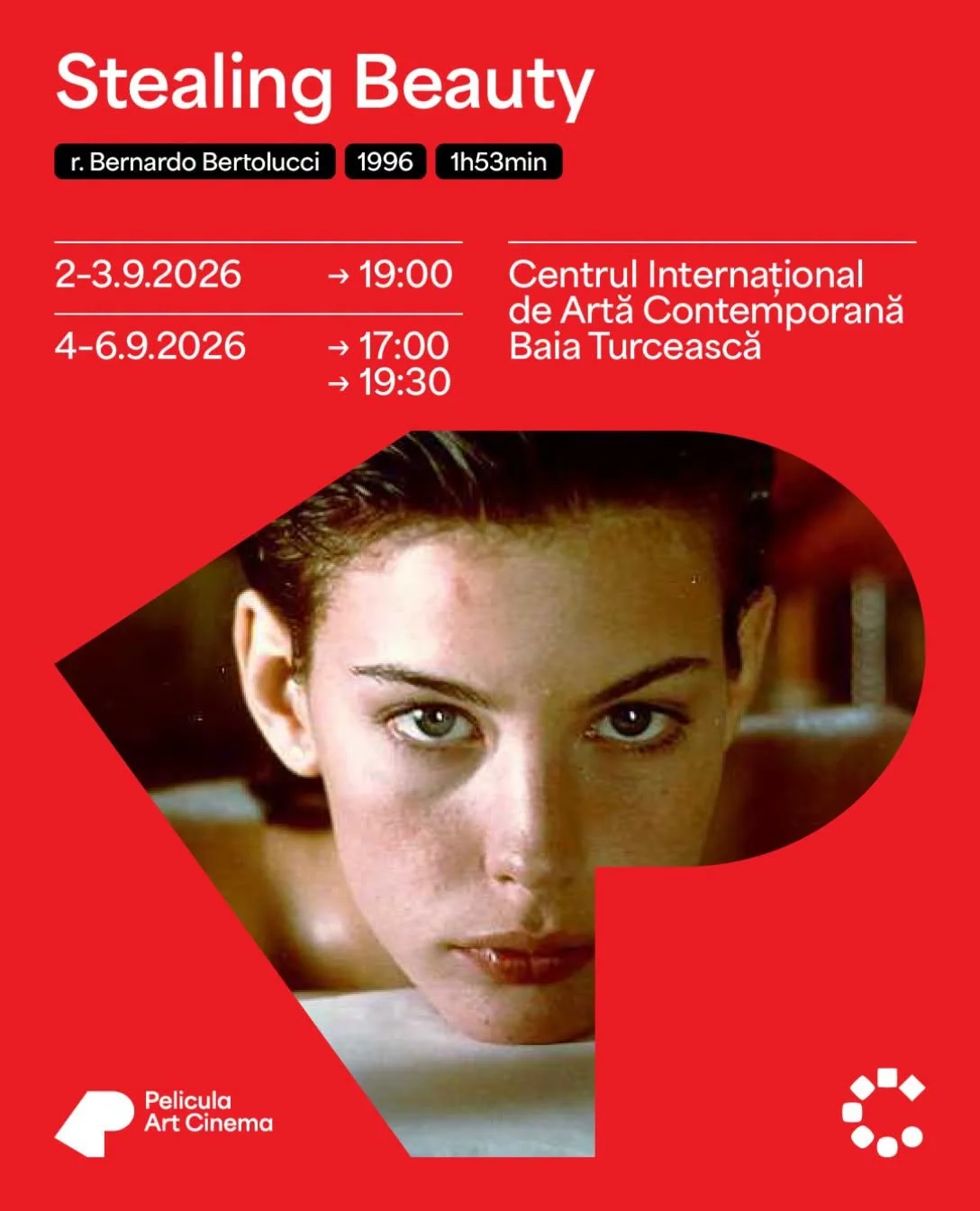 „Stealing Beauty” la Pelicula Art Cinema, 2-6 septembrie