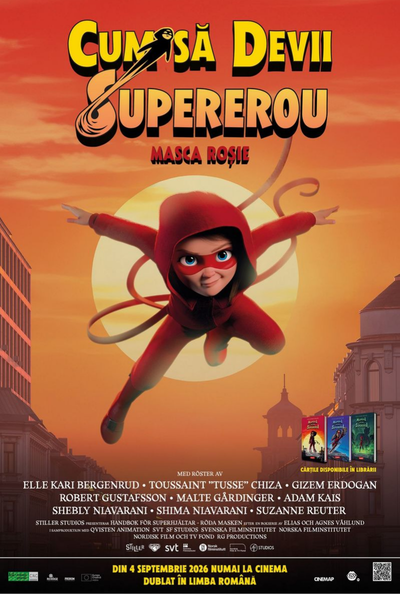 „Cum să devii supererou: Masca roșie”, în 6 septembrie la Cinema Ateneu
