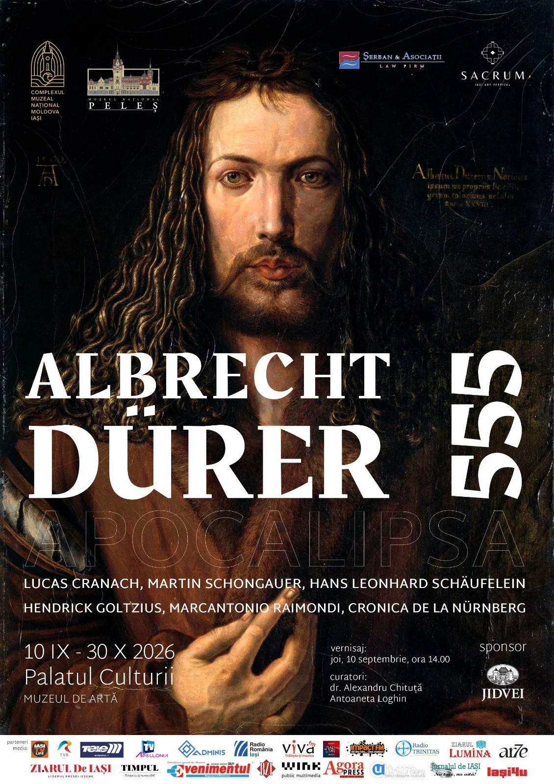 „Albrecht Dürer. 555. Apocalipsa”, expoziție la Muzeul de Artă