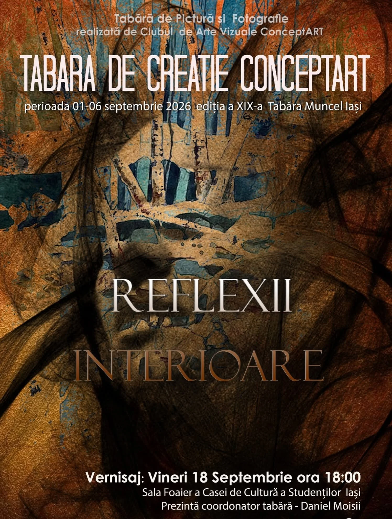 „Reflexii interioare”, expoziție la CCS, vernisaj: 18 septembrie