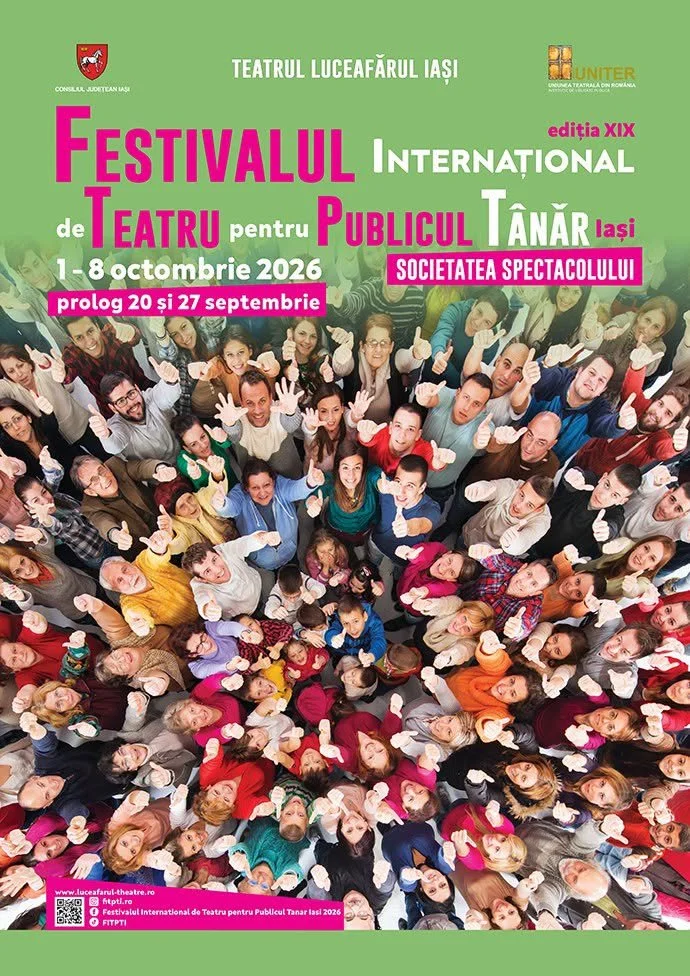 Festivalul Internațional de Teatru pentru Publicul Tânăr Iași: 1-8 octombrie 2026