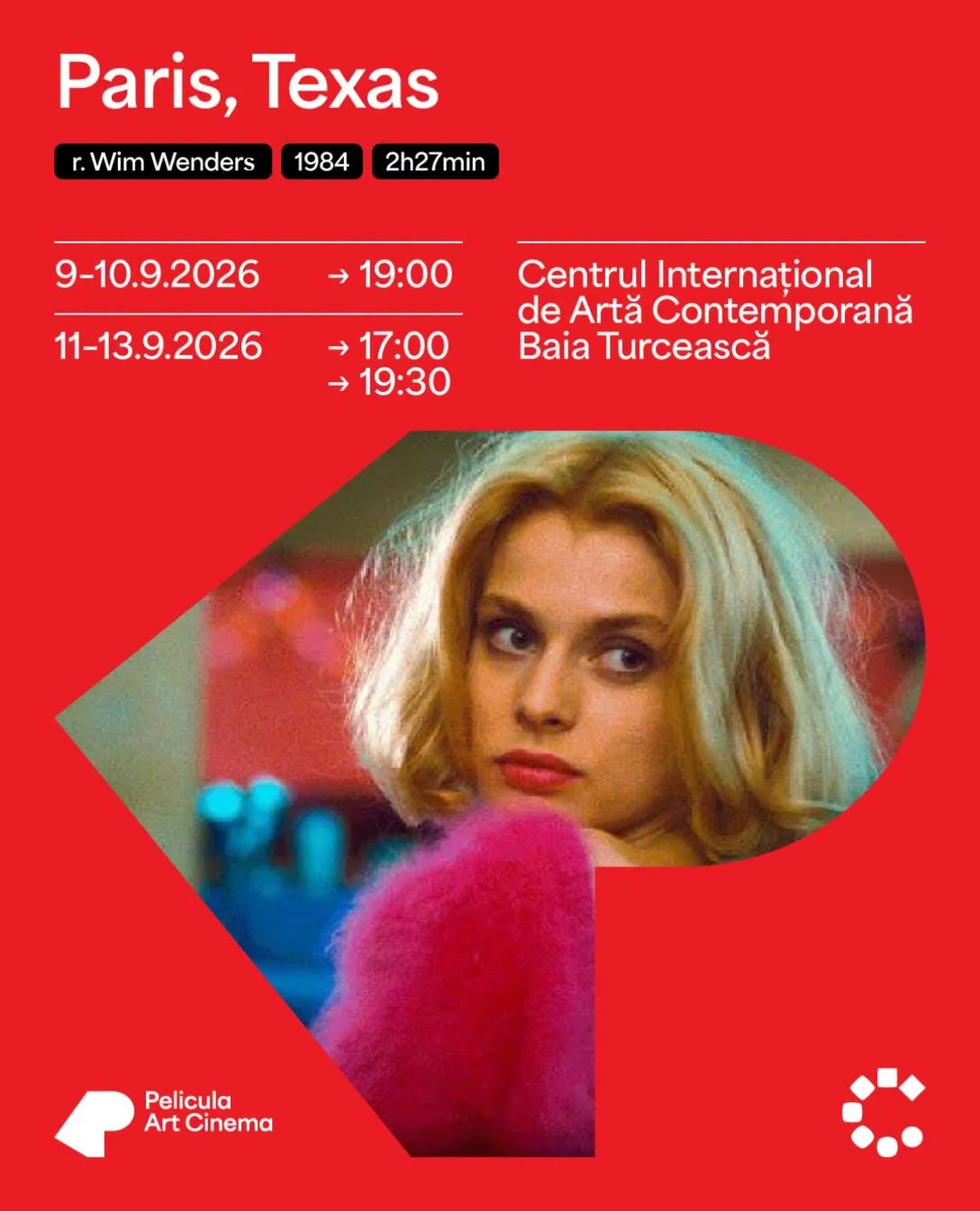 „Paris, Texas” la Pelicula Art Cinema, 9-13 septembrie