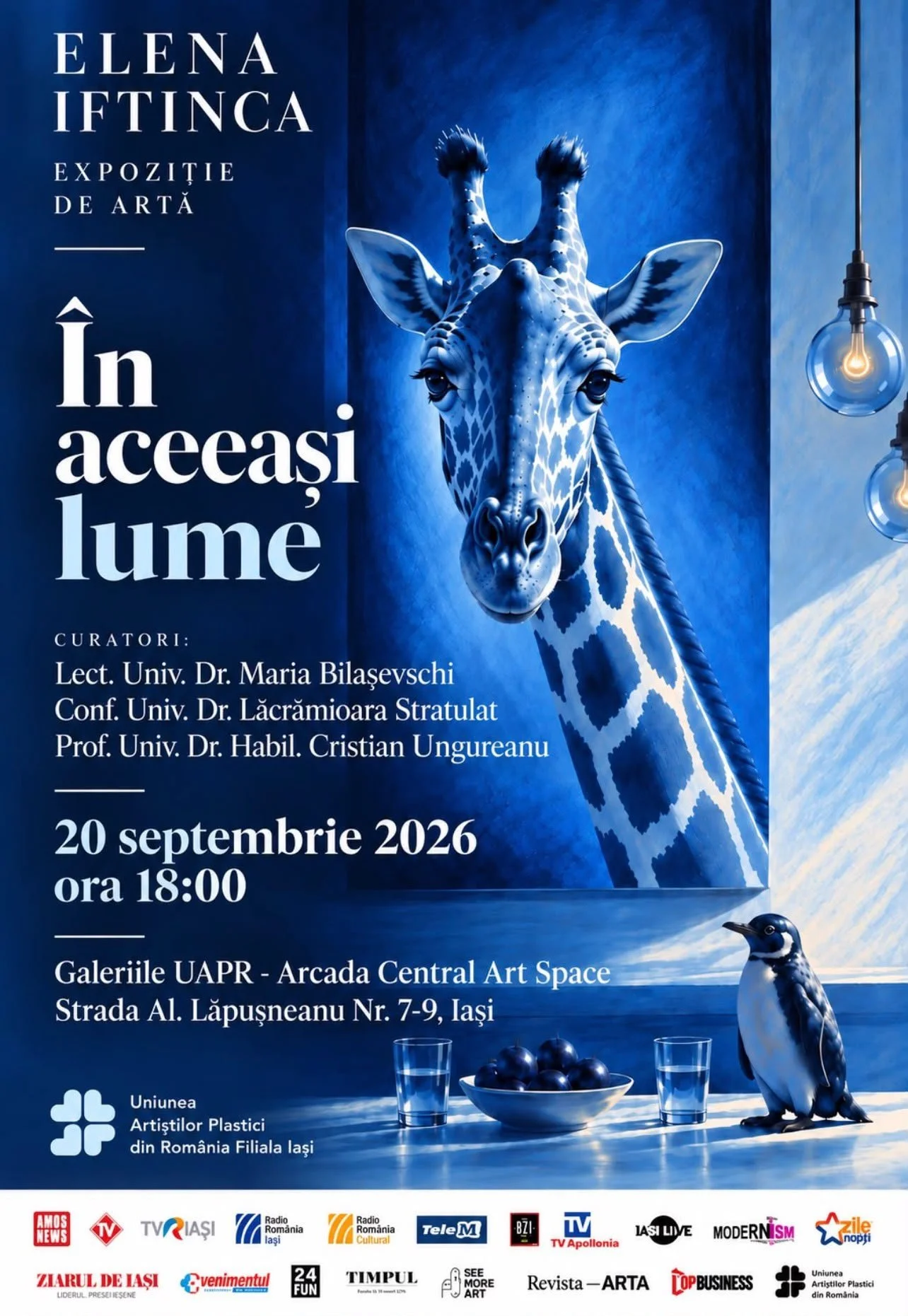 „În aceeași lume”, o expoziție de Elena Iftinca, 17-29 septembrie