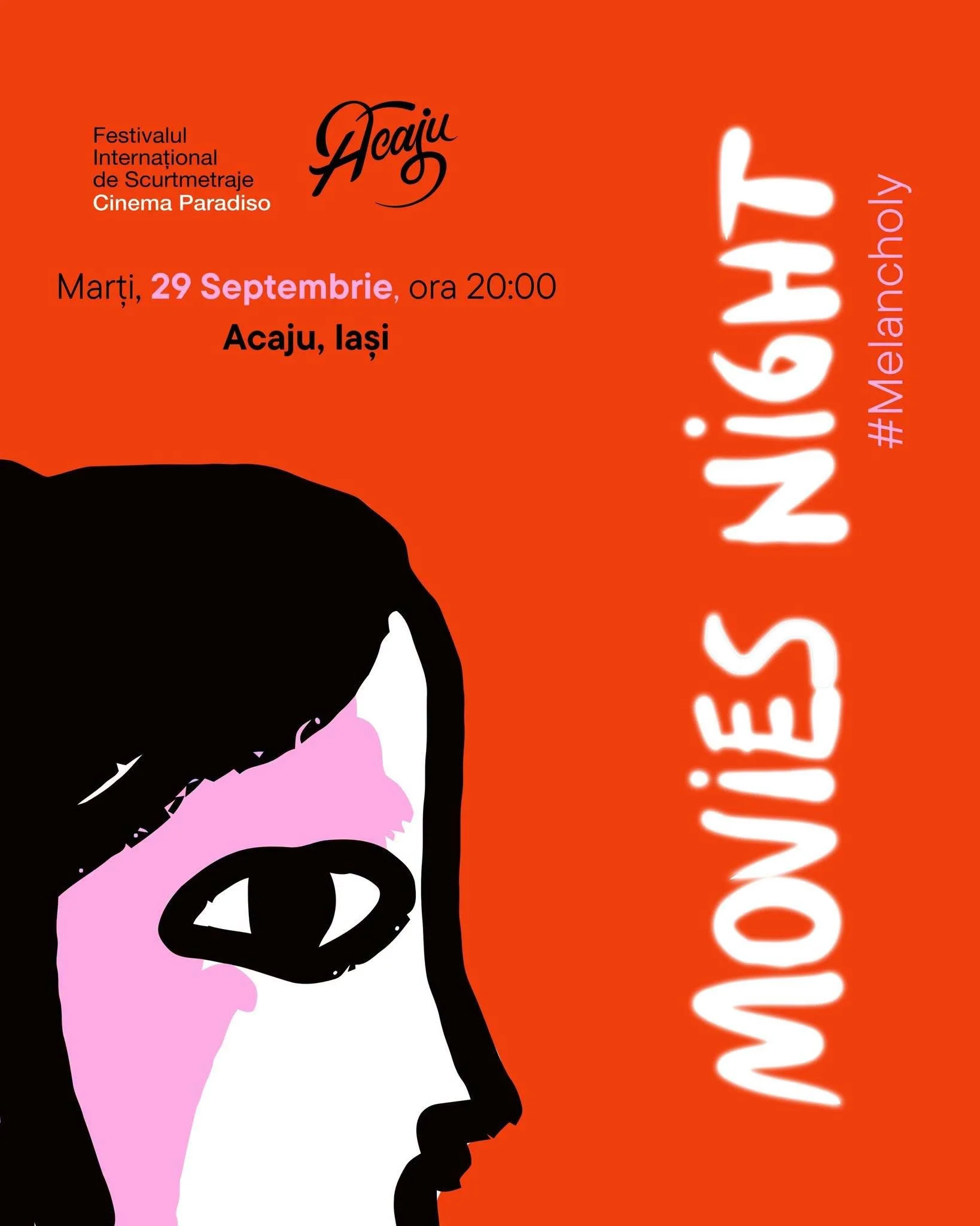 Movies Night în 29 septembrie la Acaju Cafe