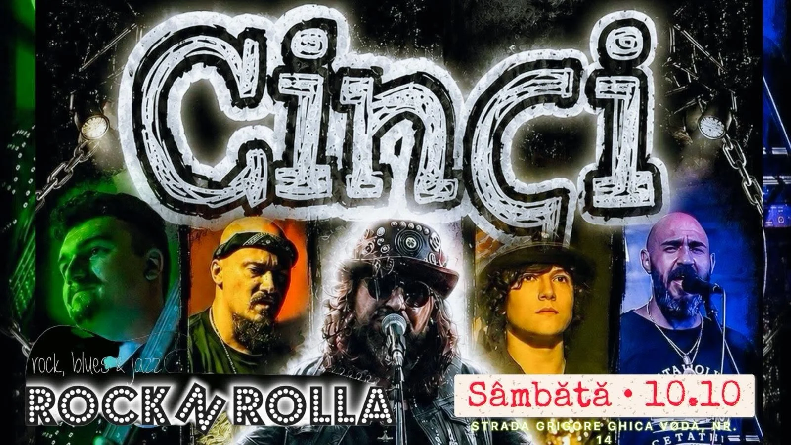 Concert live: Cin5I la Rocknrolla Iași, în 10 octombrie