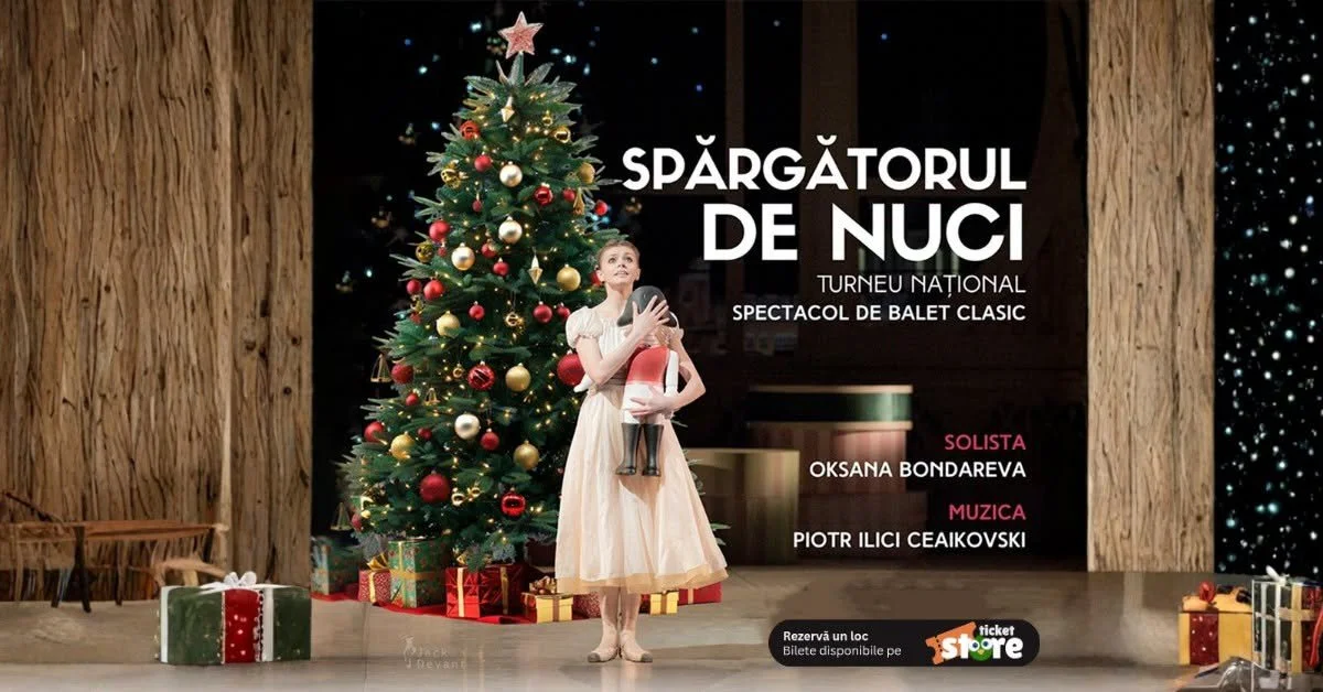 „Spărgătorul de nuci”, baletul clasic în Turneu național: Iași, 5 decembrie