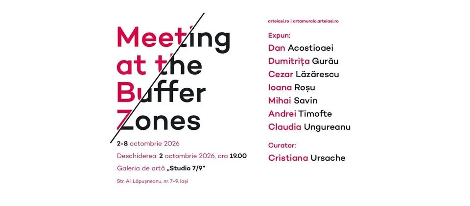 „Meeting at the Buffer Zones”, expoziție de grup la Galeria de Artă „Studio 7/9”