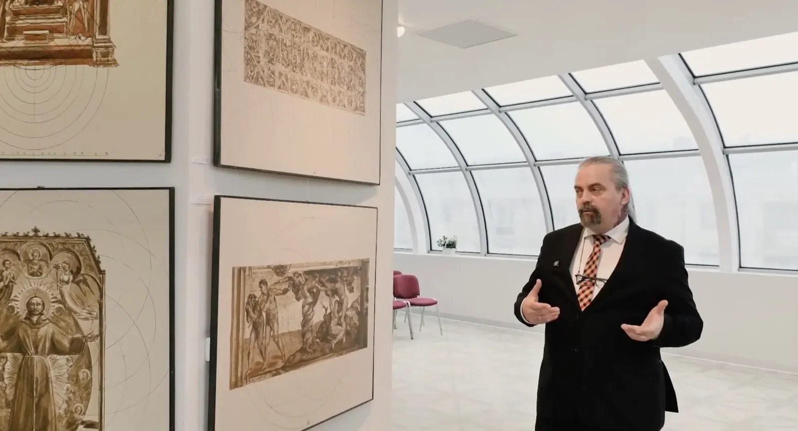 „Muzica sferelor (Geometria secretă a picturii europene)”, o expoziție de Cristian Ungureanu