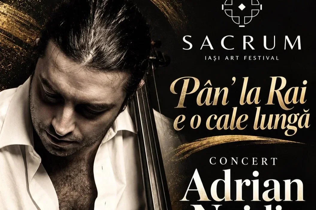 Concert cu Adrian Naidin în cadrul festivalului SACRUM, în 24 octombrie