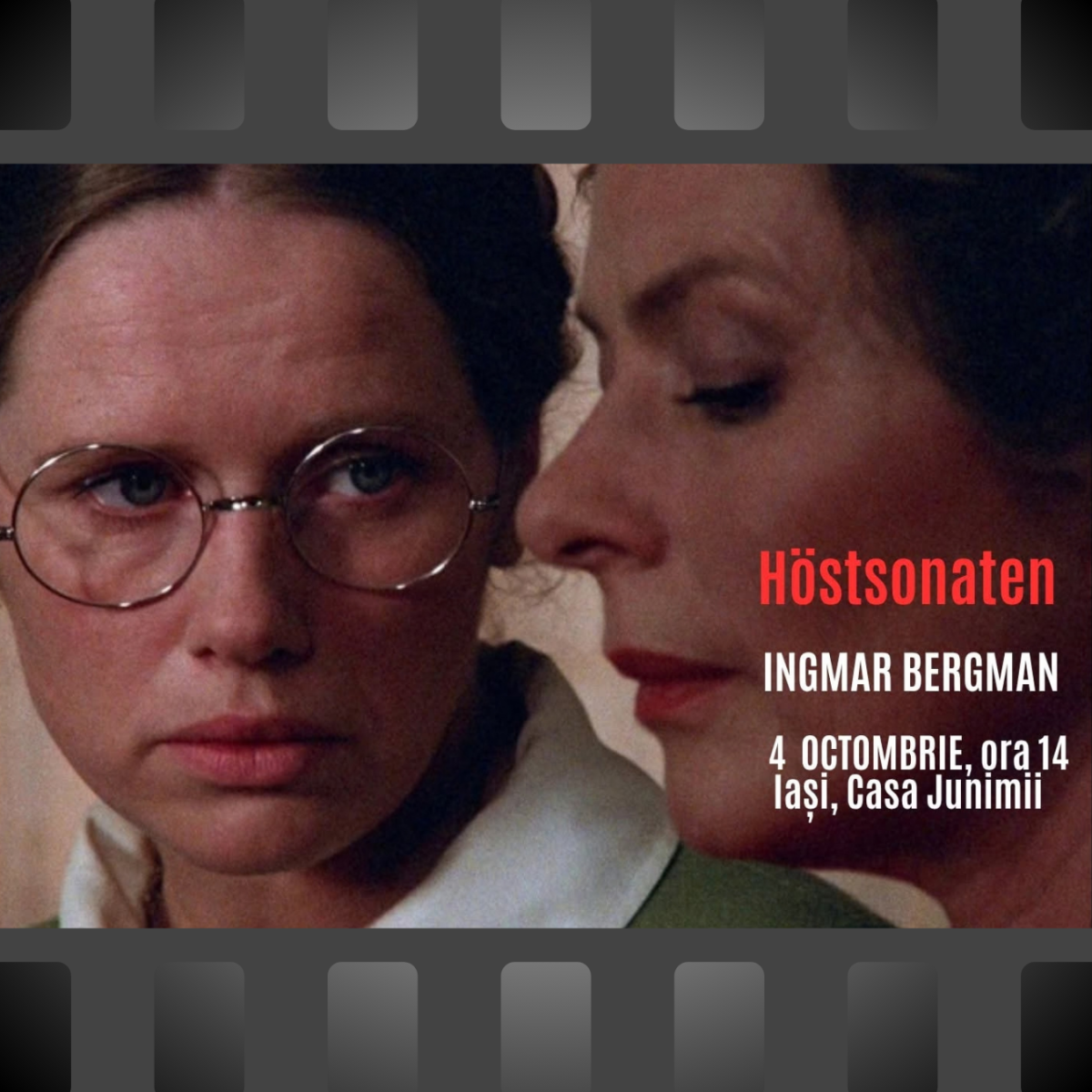 „Sonată de toamnă” în regia lui Ingmar Bergman, la Clubul de film Terminus Cinema