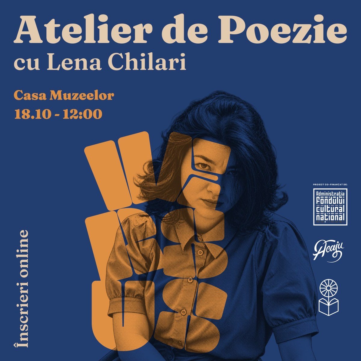 Versus: Atelier de poezie cu Lena Chilari, în 18 octombrie la Casa Muzeelor