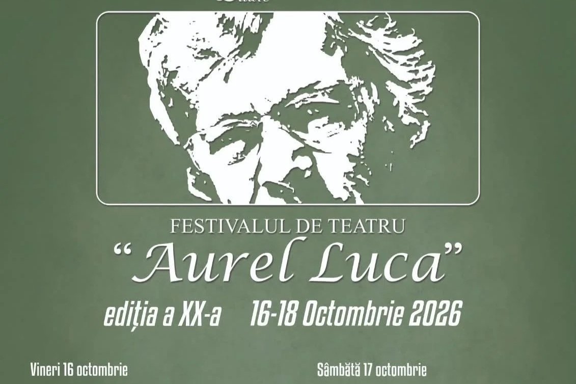 Festivalul de Teatru „Aurel Luca”, între 16 și 18 octombrie la CCS