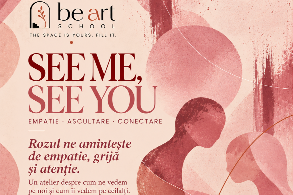Be ART School: „CREATE AND BREATHE · 03 — SEE ME, SEE YOU”, atelier de teatru la Cafeneaua Fika