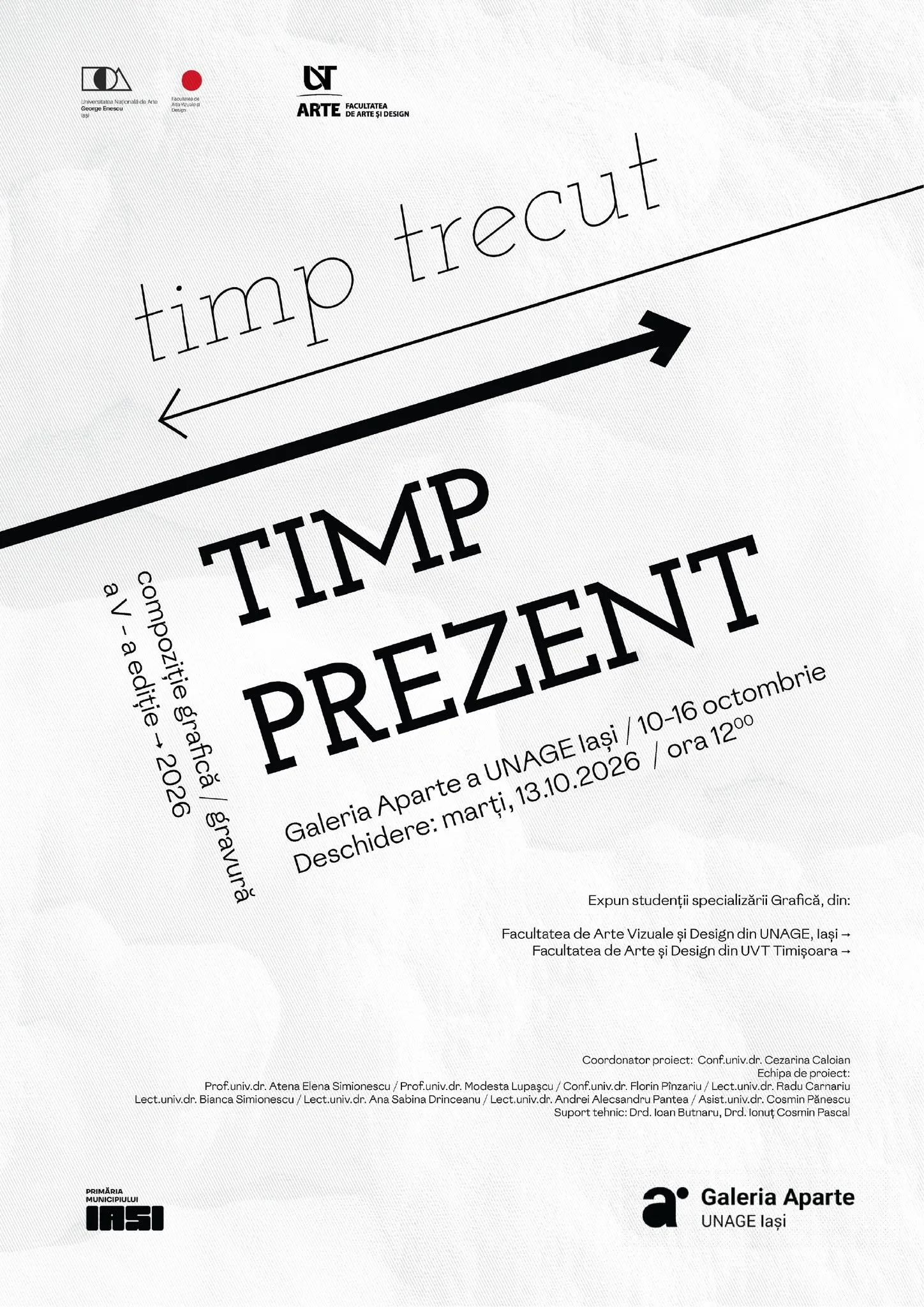 „Timp trecut - Timp prezent”, expoziție de grafică la Galeria Aparte
