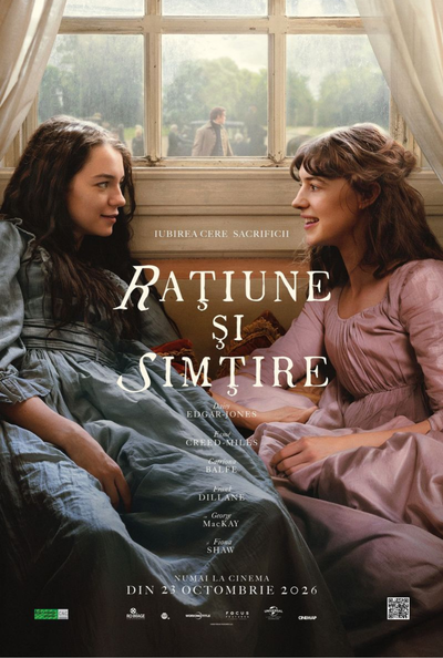 Filmul „Rațiune și simțire” la Cinema Ateneu, în 23 octombrie