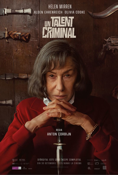 Filmul „Un talent criminal” rulează la Cinema Ateneu în 30 și 31 octombrie
