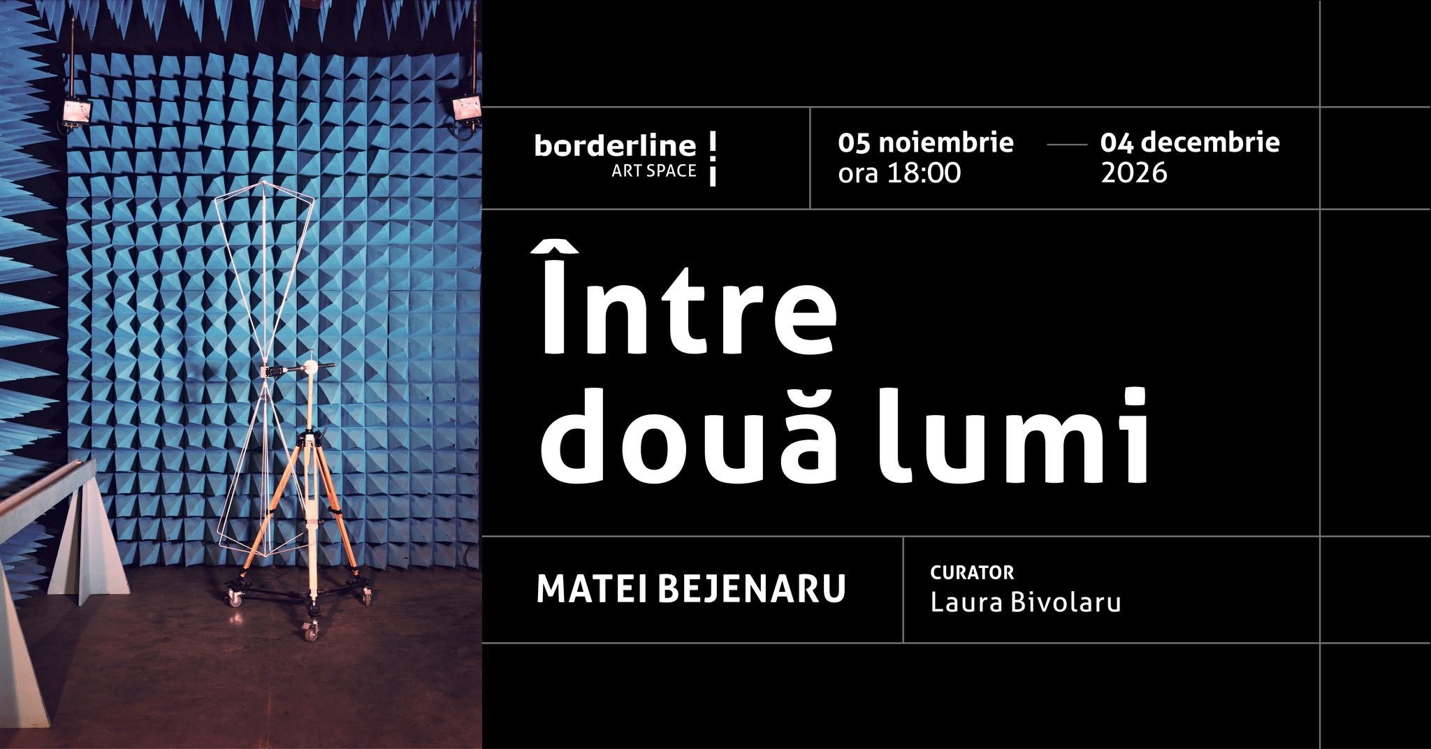 „Între două lumi”, o expoziție de Matei Bejenaru la Borderline Art Space, 5 noiembrie-4 decembrie