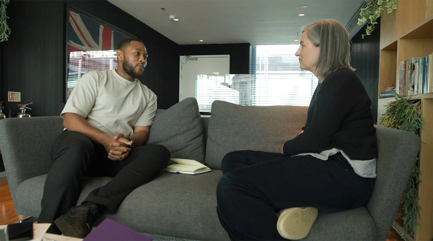 Jenny Sowerby during a coaching session