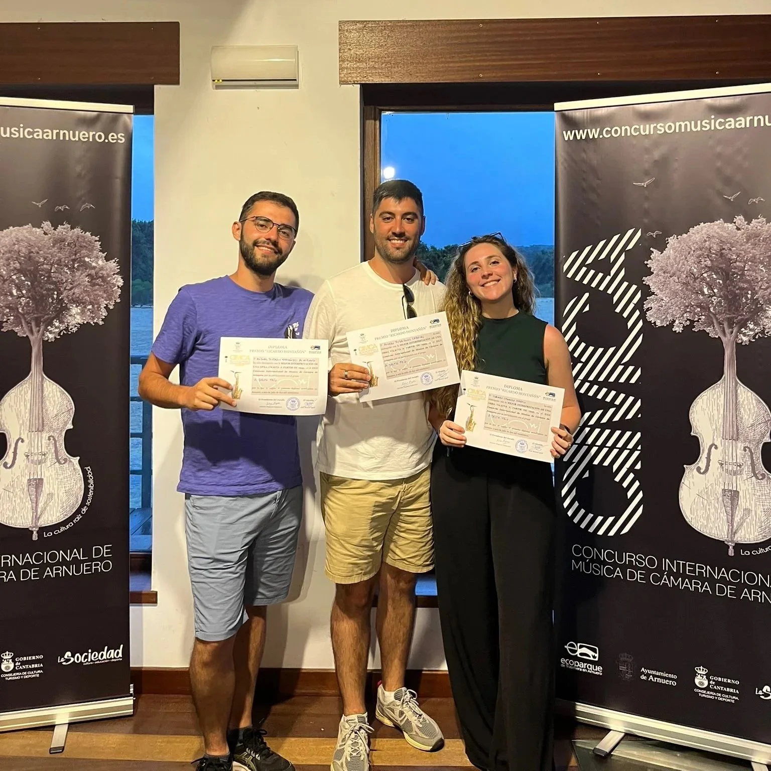 Winners of the 22nd Arnuero International Chamber Music Competition (CIMCA)