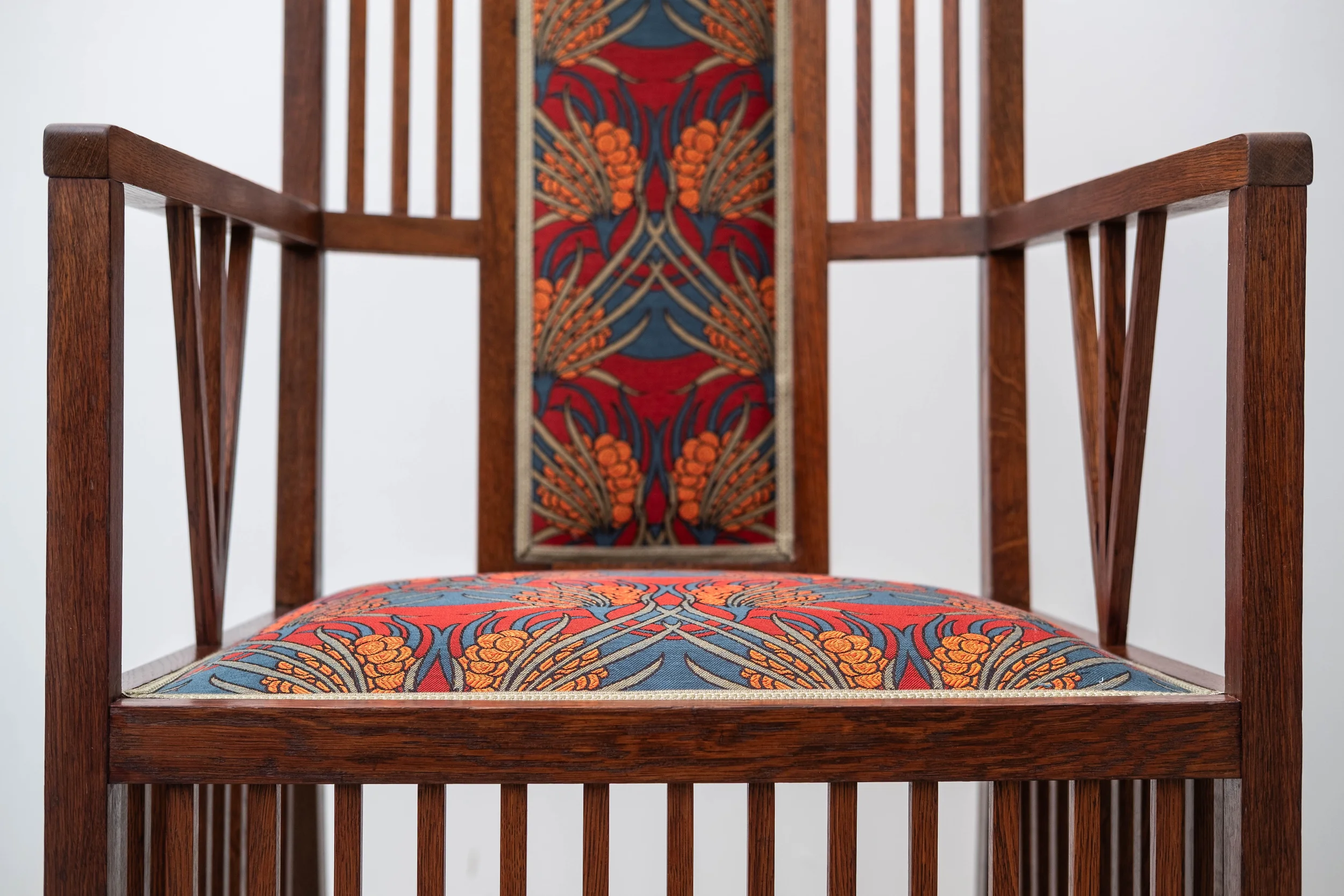 Detail - Fabric: Abimelech (Koloman Moser for Backhausen & Söhne, 1899)
