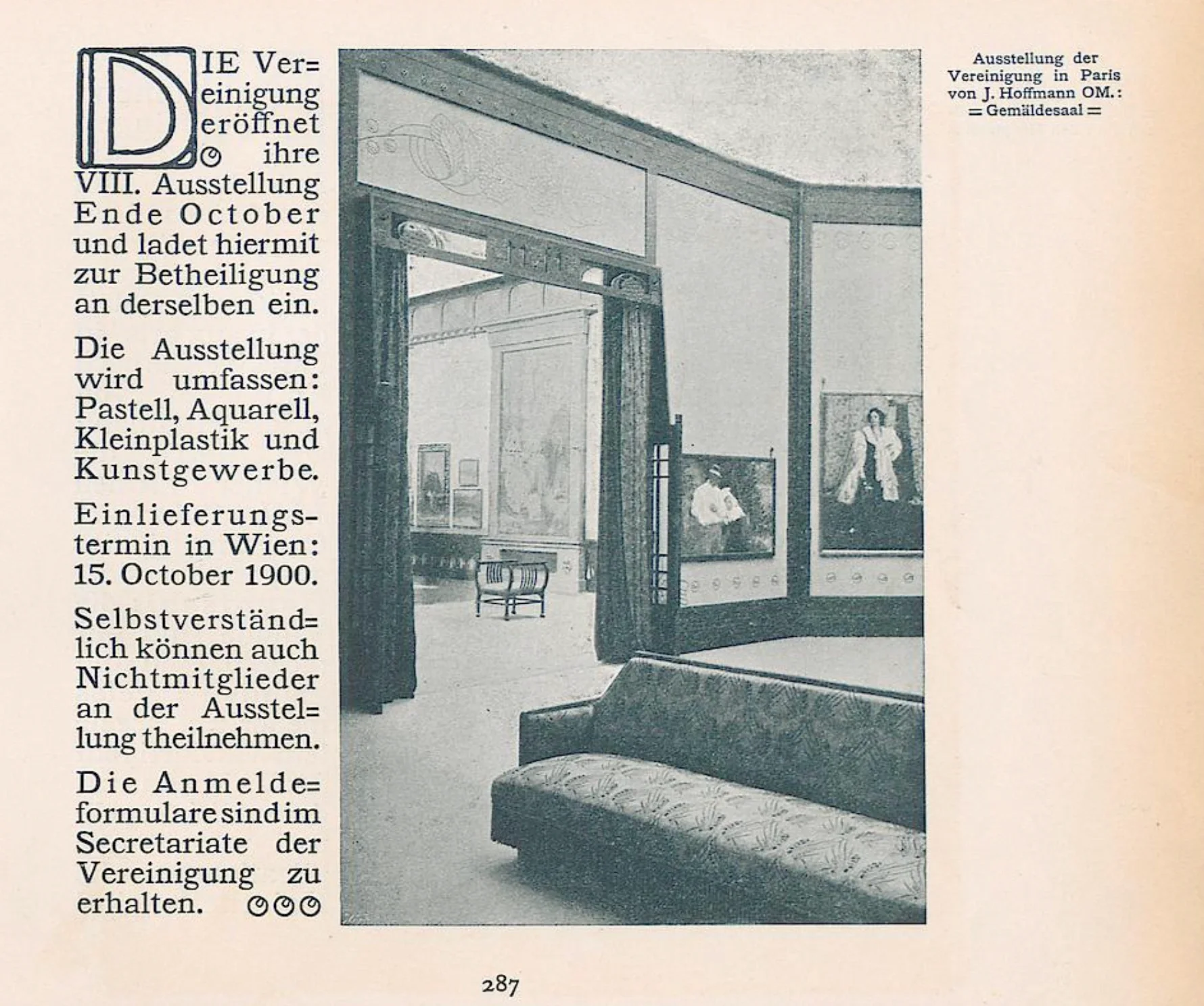 Ver Sacrum, Heft 19, 1900, S. 287