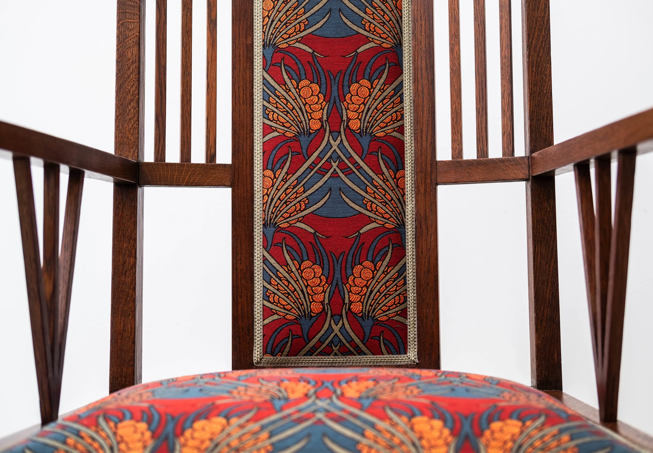 Detail: Fabric: Abimelech (Koloman Moser for Backhausen, 1899)