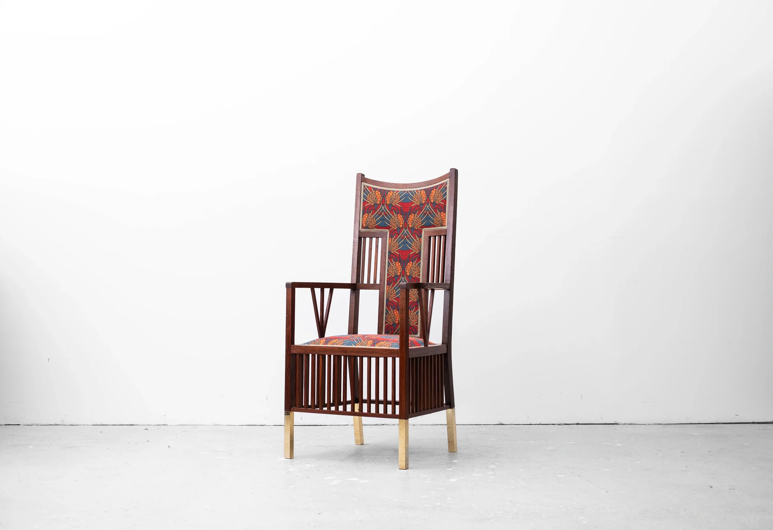 Armchair by J. M. Olbrich (2nd Secession Exhibition, Vienna, 1898)