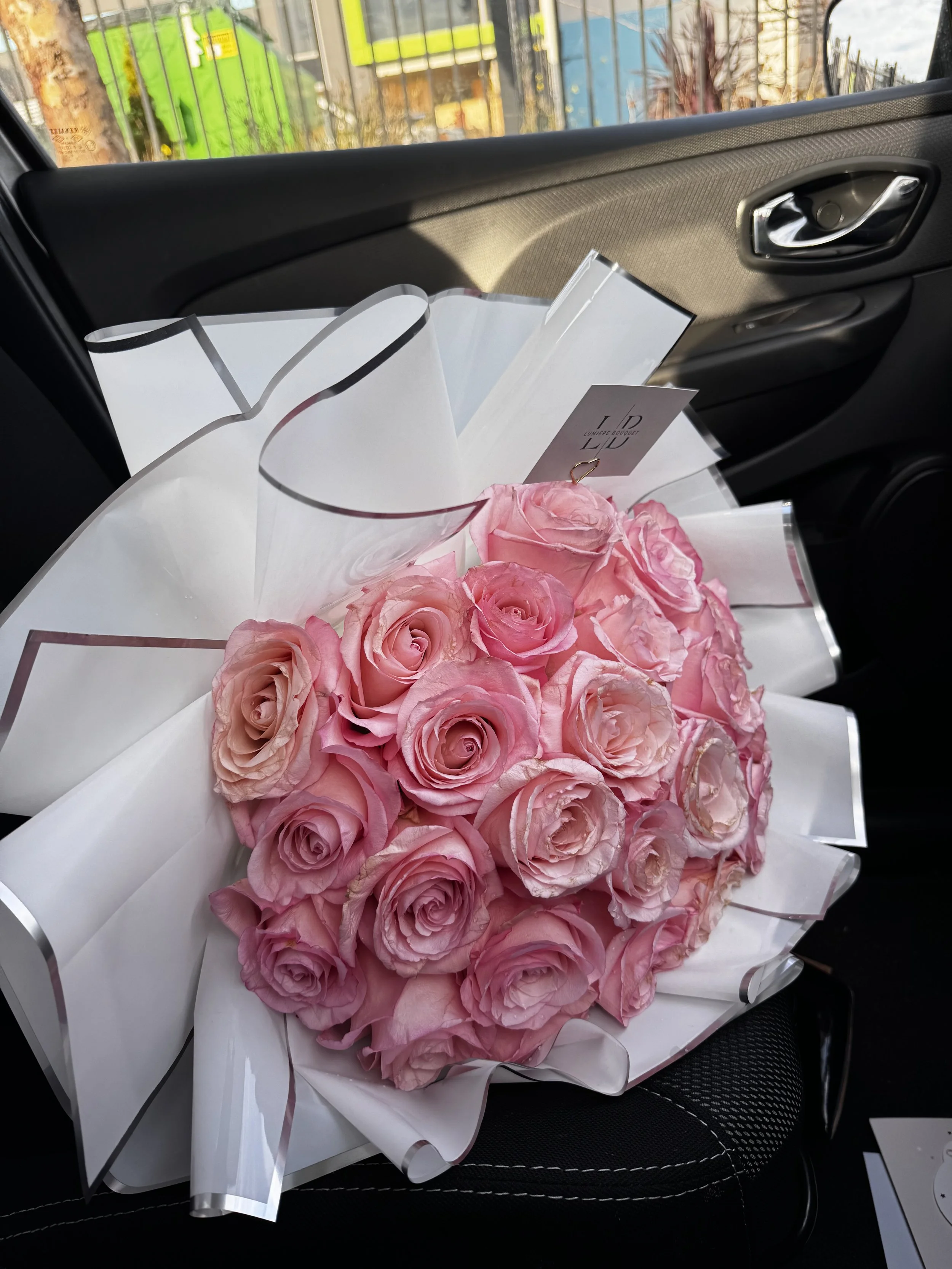 24 Count Pink Rose Elegance Bouquet