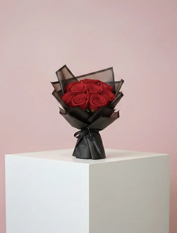 Valentines day 12 count rose Bouquets